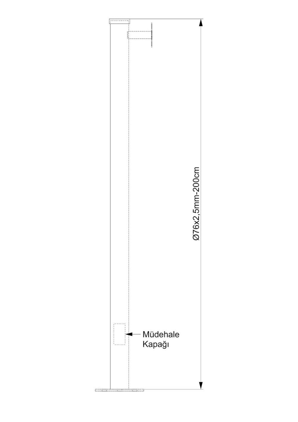 2 Metre Kamera Direği - Görsel 2